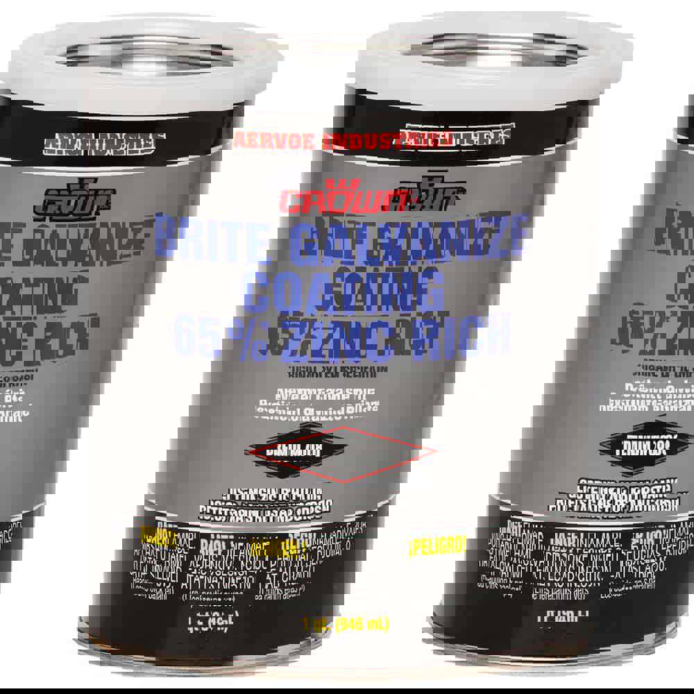 Zinc Cold Galvanizing Compound: 32 oz Bottle